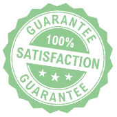 100% Satisfaction 365 Days Money Back Guarantee